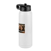 Thumbnail for Personalized Water Bottle (30 oz) - Upload Your Photo - Front Left View