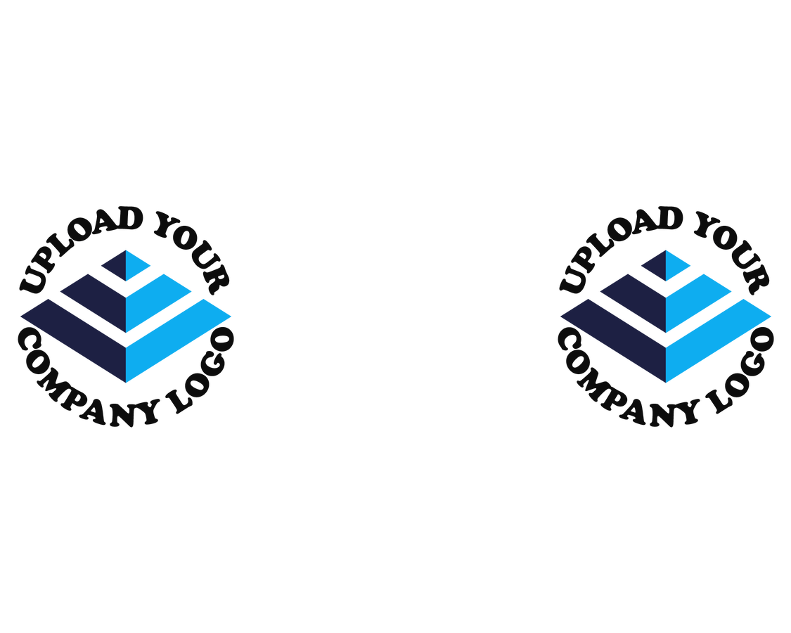 Personalized Water Bottle (30 oz) - Upload Your Logo - Graphic View