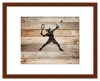 Thumbnail for Wood Wall Art Tennis - Front View