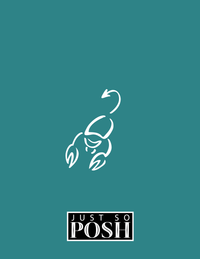 Thumbnail for Zodiac Sign Notebook - Characteristics of a Scorpio - Back View