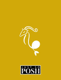 Thumbnail for Zodiac Sign Notebook - Characteristics of a Capricorn - Back View