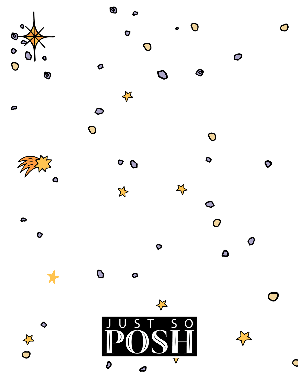 Zodiac Sign Notebook - Gemini Life - Back View