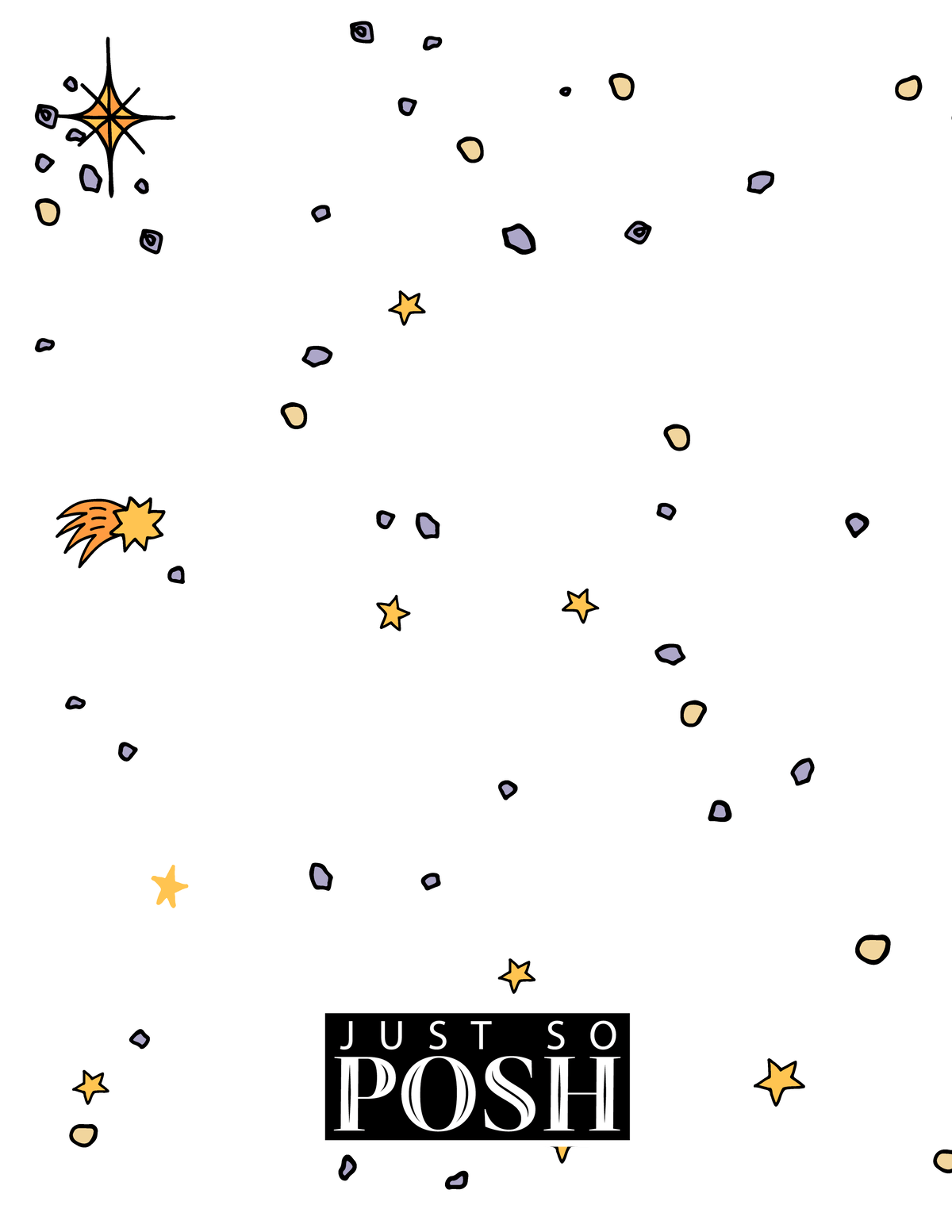 Zodiac Sign Notebook - Pisces Life - Back View