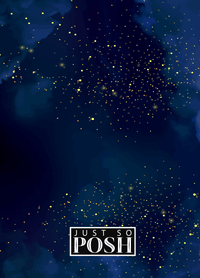 Thumbnail for Personalized Zodiac Sign Journal - Night Sky - Ribbon Nameplate - Back View
