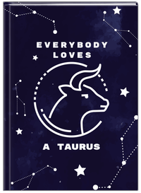 Thumbnail for Zodiac Sign Journal - Everybody Loves a Taurus - Front View