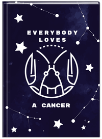 Thumbnail for Zodiac Sign Journal - Everybody Loves a Cancer - Front View