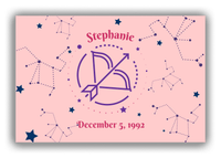 Thumbnail for Personalized Zodiac Sign Canvas Wrap & Photo Print - Constellation - Sagittarius - Front View