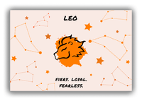 Thumbnail for Zodiac Sign Canvas Wrap & Photo Print - Characteristics of a Leo - Front View
