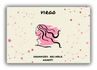Thumbnail for Zodiac Sign Canvas Wrap & Photo Print - Characteristics of a Virgo - Front View