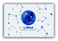 Thumbnail for Zodiac Sign Canvas Wrap & Photo Print - Date Range - Libra - Front View