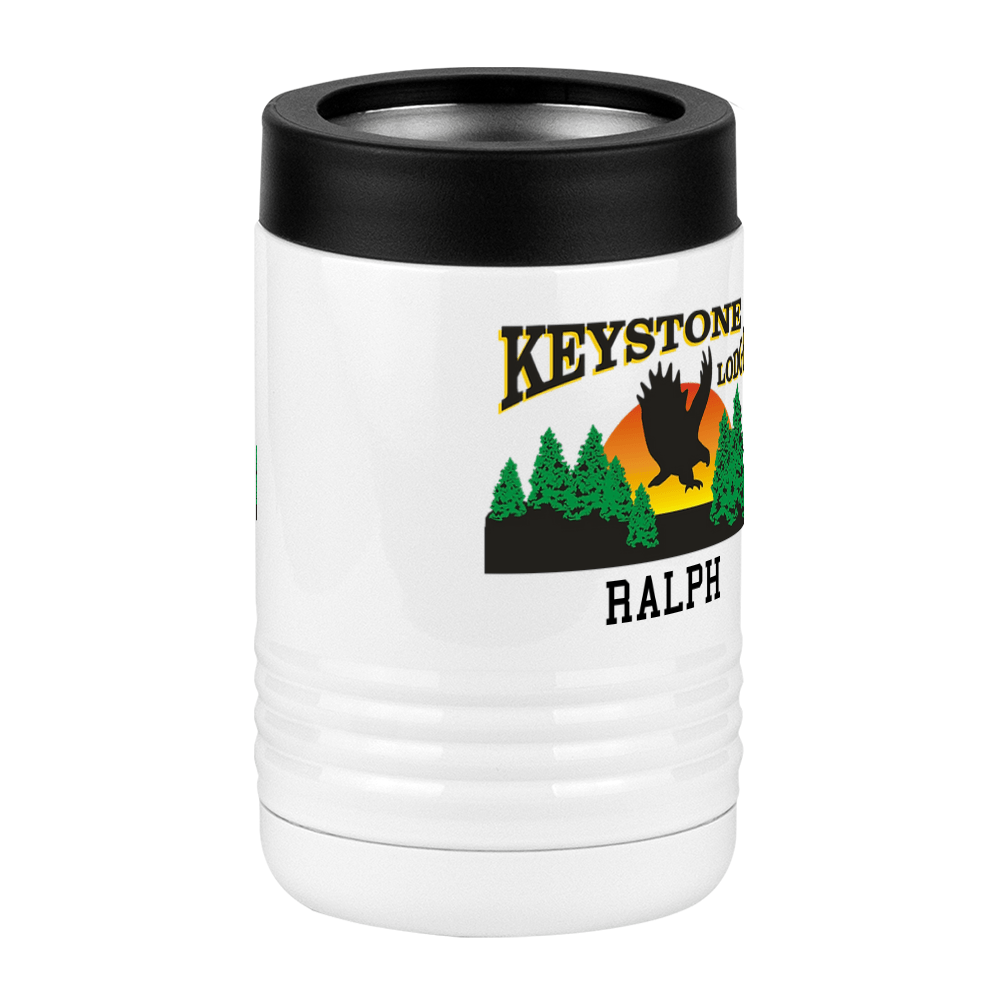 Personalized Keystone Beverage Holder - Front Right View