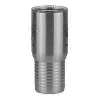 Thumbnail for Personalized We Love You Grandpa Travel Coffee Mug Tumbler with Handle (20 oz) - Front View