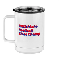 Thumbnail for 1982 Idaho Football State Champ Coffee Mug Tumbler with Handle (15 oz) - Left View