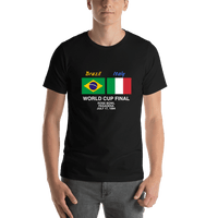 Thumbnail for 1994 Brazil vs Italy T-Shirt - Black - Shirt View