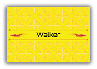 Thumbnail for Personalized Airplane Canvas Wrap & Photo Print V - Lemon Background - Airplane II - Front View