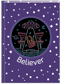Thumbnail for Personalized Aliens / UFO Journal - Squid - Front View