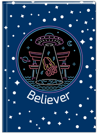Thumbnail for Personalized Aliens / UFO Journal - Squid - Front View