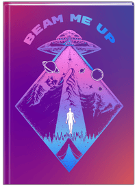 Thumbnail for Aliens / UFO Journal - Beam Me Up - Front View
