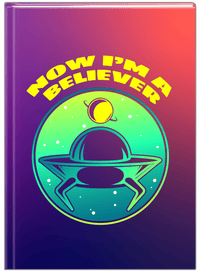Thumbnail for Aliens / UFO Journal - Now I'm A Believer - Front View