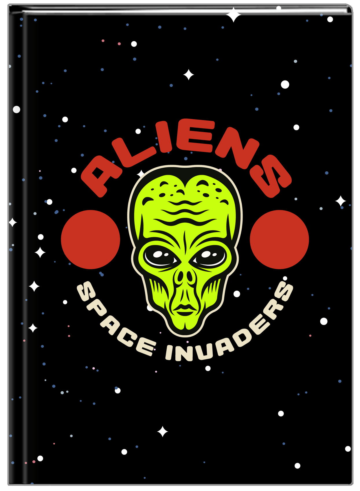 Aliens / UFO Journal - Space Invaders - Front View