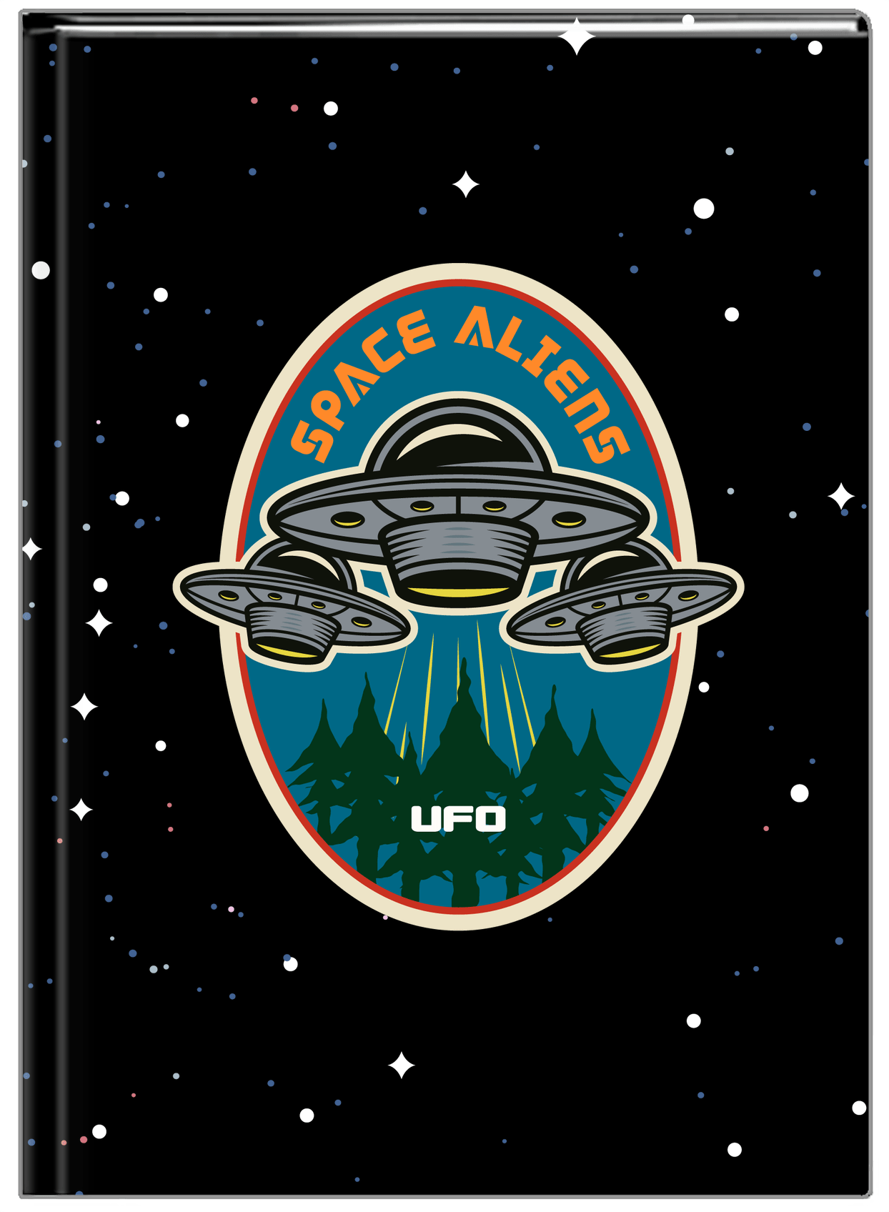 Aliens / UFO Journal - Space Aliens - Front View