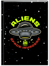 Thumbnail for Aliens / UFO Journal - Space Invaders - Front View