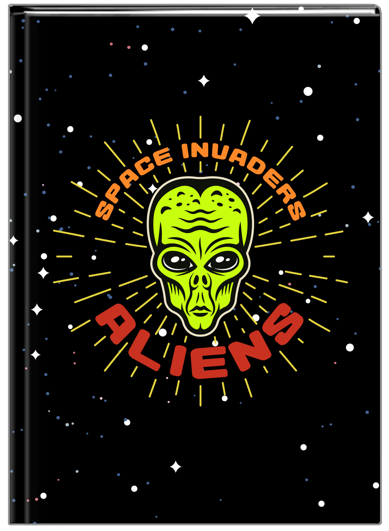 Aliens / UFO Journal - Space Invaders - Front View