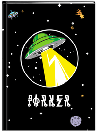 Thumbnail for Aliens / UFO Journal - Black Background - Front View
