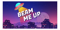 Thumbnail for Aliens / UFO Beach Towel - Beam Me Up - Front View