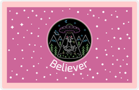 Thumbnail for Personalized Aliens / UFO Placemat - Cow -  View