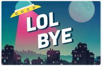 Thumbnail for Aliens / UFO Placemat - LOL Bye -  View