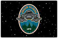 Thumbnail for Aliens / UFO Placemat - Space Aliens -  View