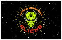 Thumbnail for Aliens / UFO Placemat - Space Invaders -  View