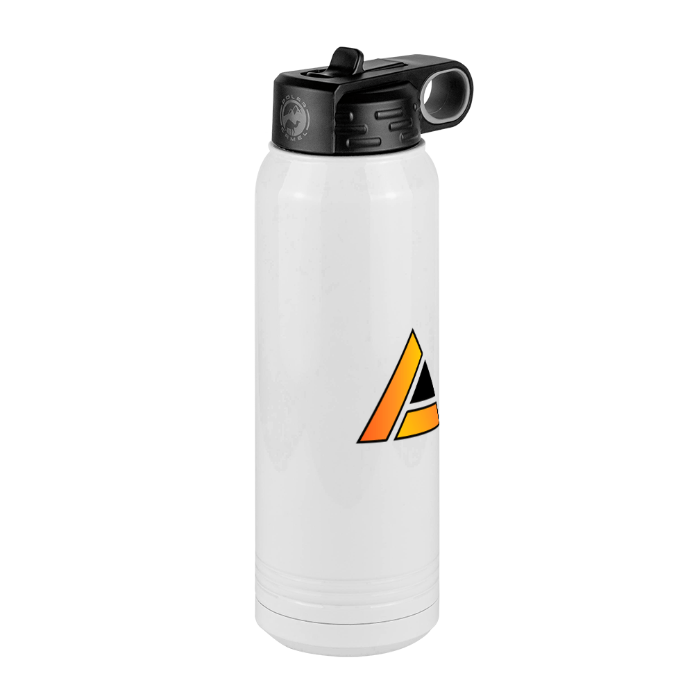 Personalized AMZ Company Water Bottle (30 oz) - Front Right View