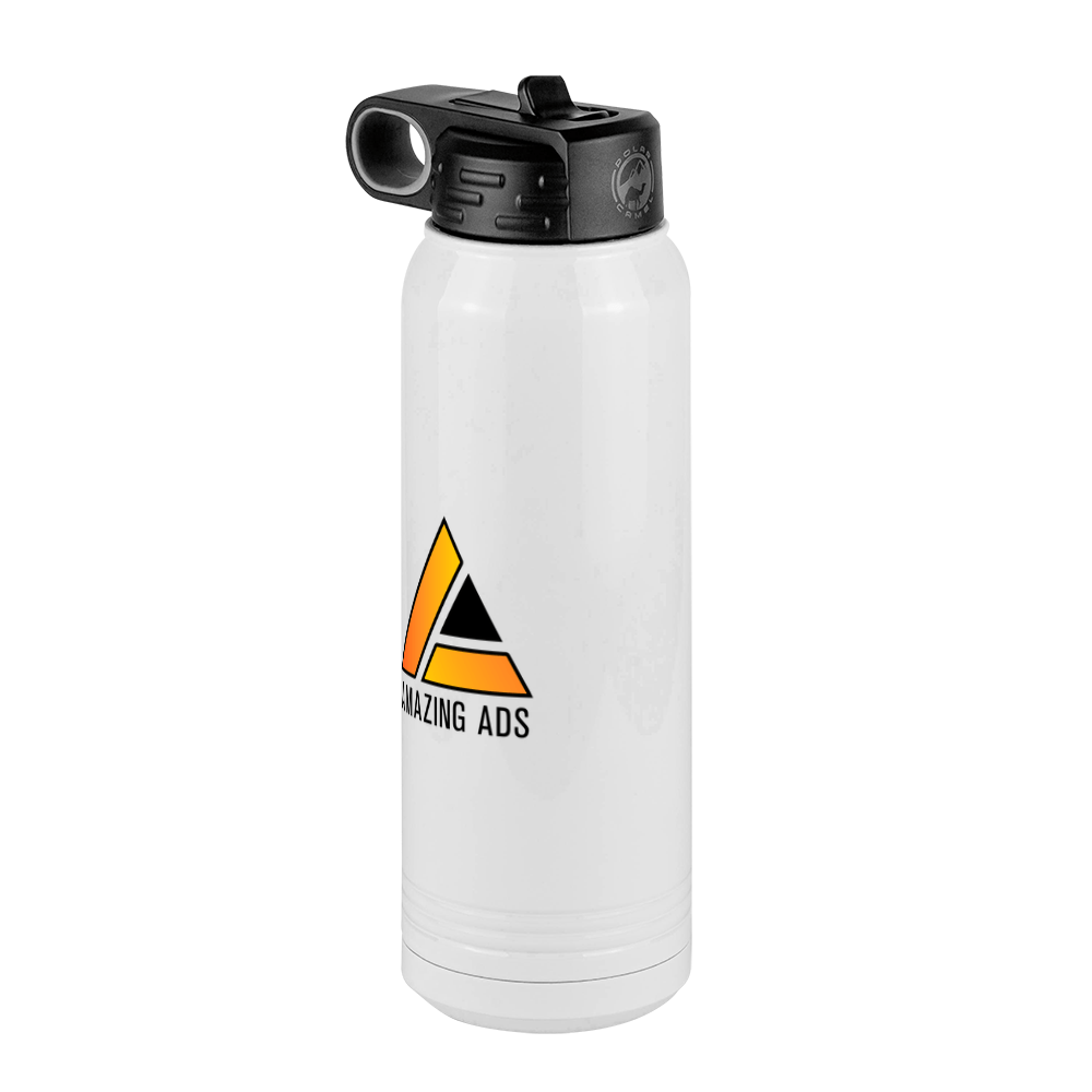 Personalized AMZ Company Water Bottle (30 oz) - Front Left View