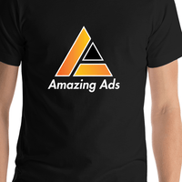 Thumbnail for Personalized AMZ Company T-Shirt - Shirt Close-Up View