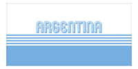 Thumbnail for Personalized Argentina Beach Towel - Front View