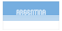 Thumbnail for Personalized Argentina Beach Towel - Front View