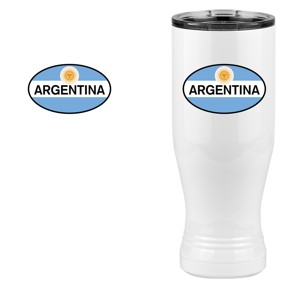 Argentina Pilsner Tumbler (20 oz) - Design View