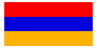 Thumbnail for Armenia Flag Beach Towel - Front View