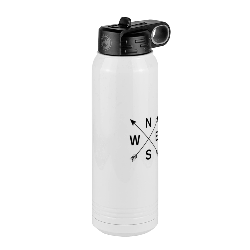 Personalized Arrows Water Bottle (30 oz) - Front Right View