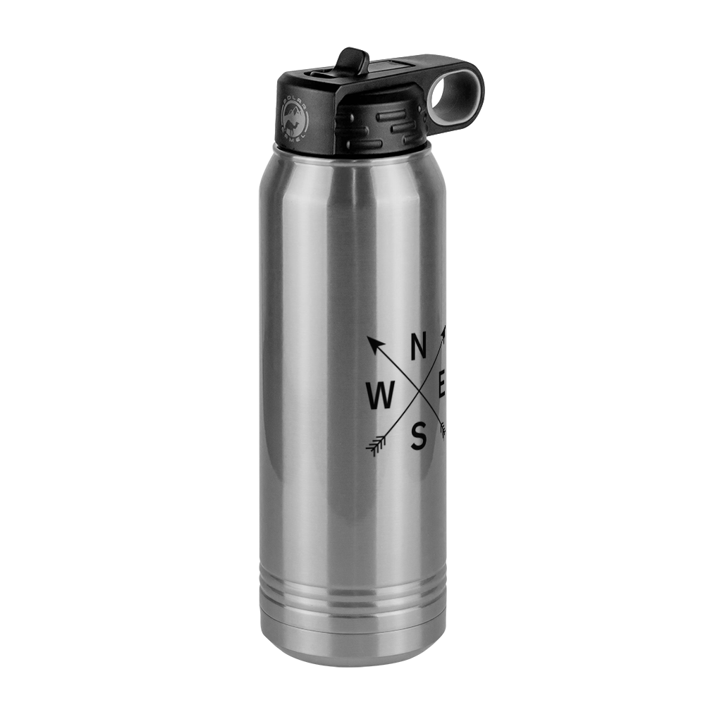 Personalized Arrows Water Bottle (30 oz) - Front Right View
