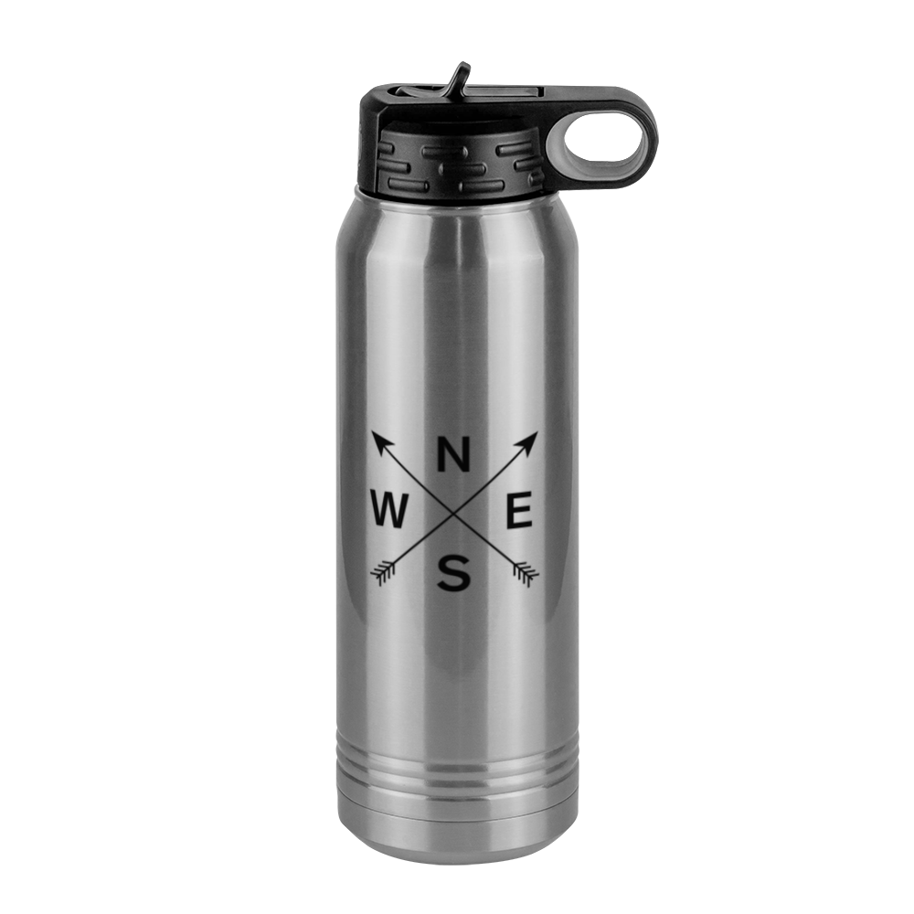 Personalized Arrows Water Bottle (30 oz) - Right View