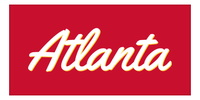 Thumbnail for Personalized Atlanta Beach Towel - Front View