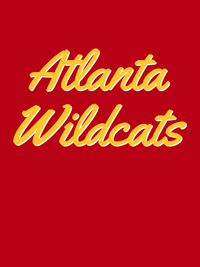 Thumbnail for Personalized Atlanta T-Shirt - Red - Decorate View