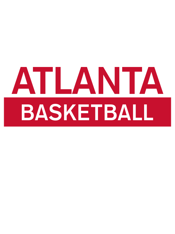 Atlanta Basketball T-Shirt - White - Decorate View