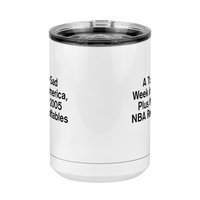Thumbnail for A Truly Sad Week in America Coffee Mug Tumbler with Handle (15 oz) - Plus the 2005 NBA Redraftables - Front View