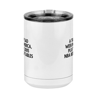 Thumbnail for A Truly Sad Week in America Coffee Mug Tumbler with Handle (15 oz) - Plus the 2005 NBA Redraftables - Front View