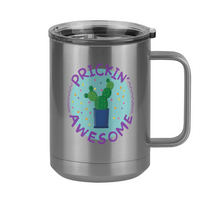 Thumbnail for Awesome Cactus Coffee Mug Tumbler with Handle (15 oz) - Right View