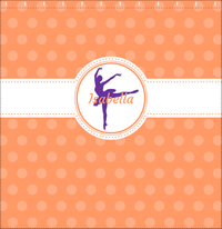 Thumbnail for Personalized Ballerina Shower Curtain IX - Silhouette III - Decorate View